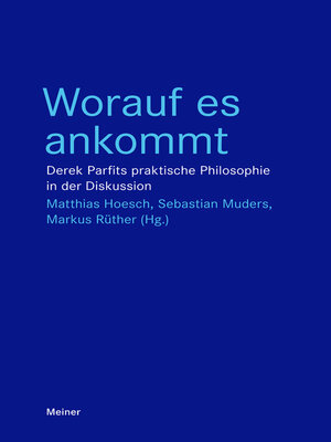 cover image of Worauf es ankommt